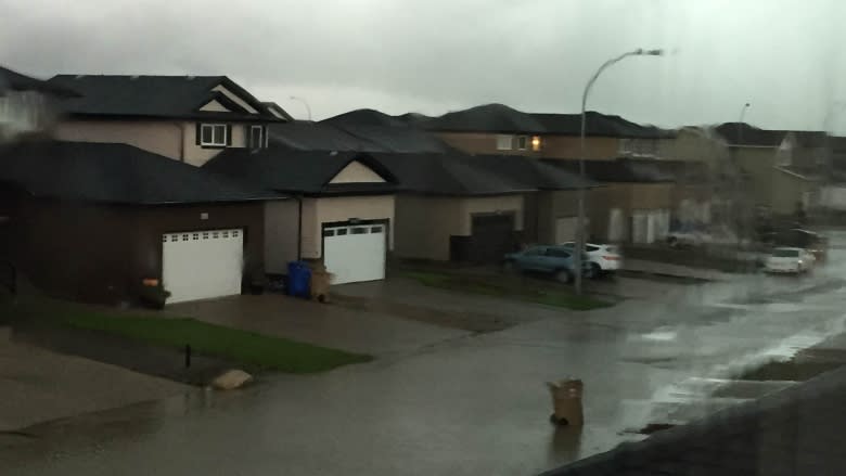 Downpour too much for some Regina storm sewers