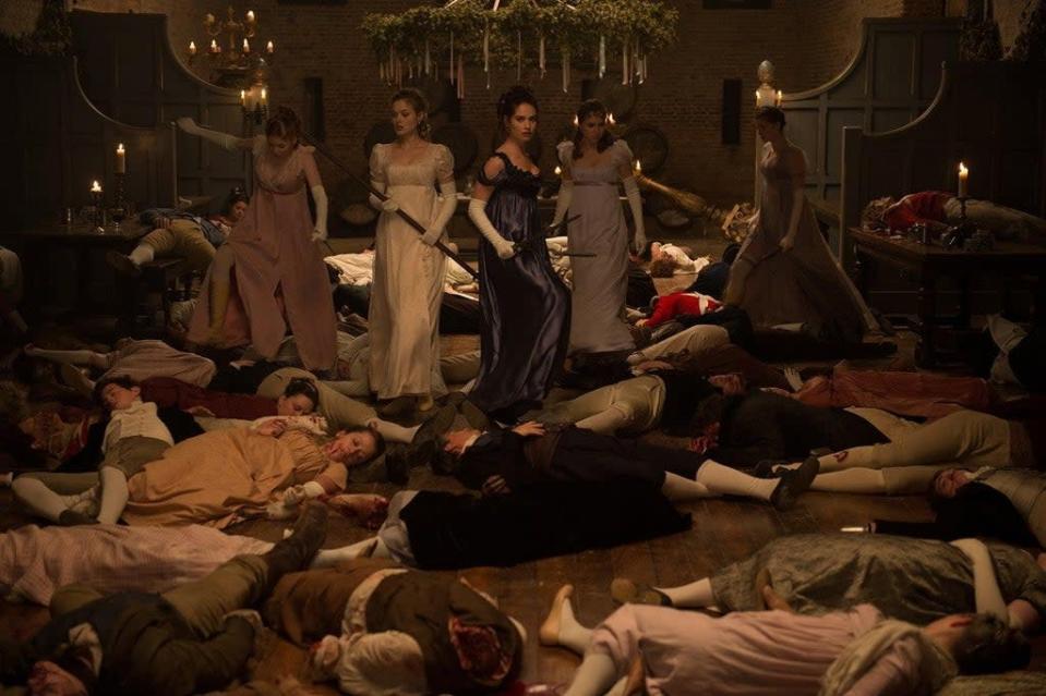 Bodies and bodices: the costume drama &#x002018;Pride and Prejudice and Zombies&#x002019;