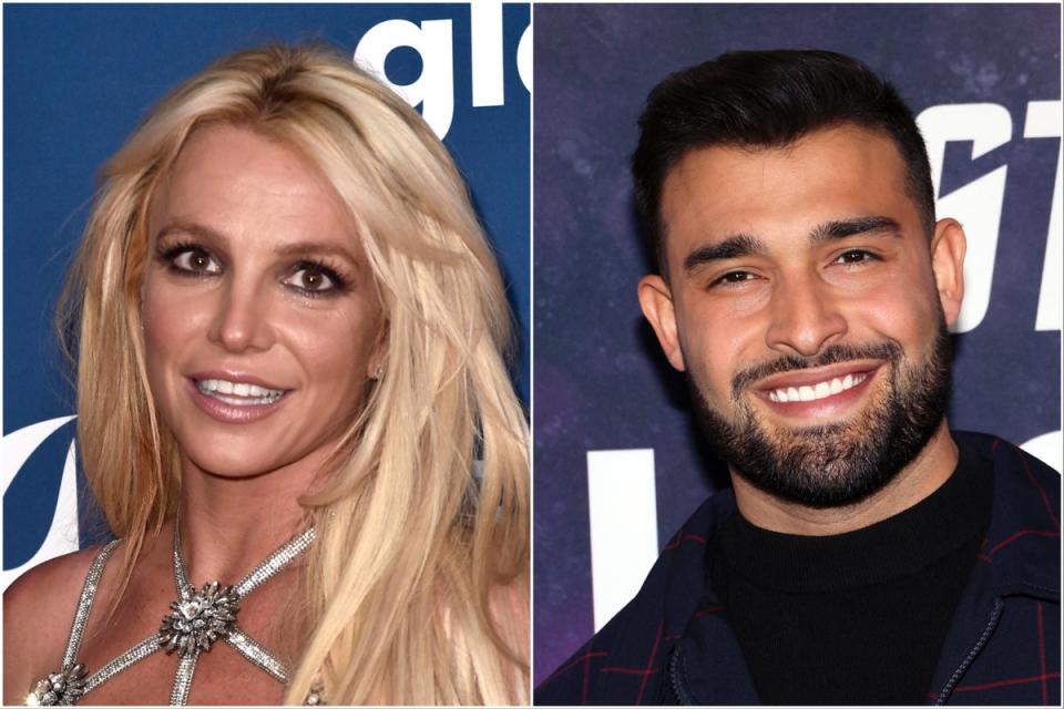 Britney Spears and Sam Asghari also announced their separation in recent weeks (Getty)