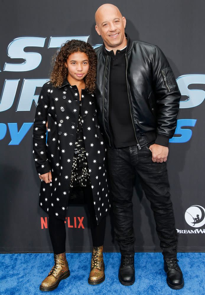 Similce and Vin Diesel | Tibrina Hobson/WireImage