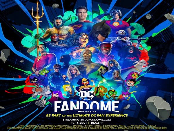 Poster of DC FanDome 2021 event (Image Source: Instagram)