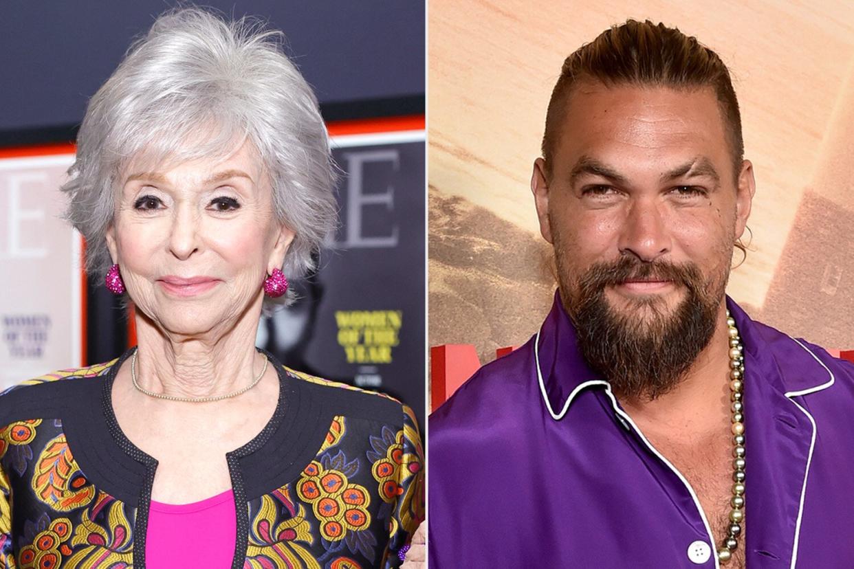 Rita Moreno; Jason Momoa