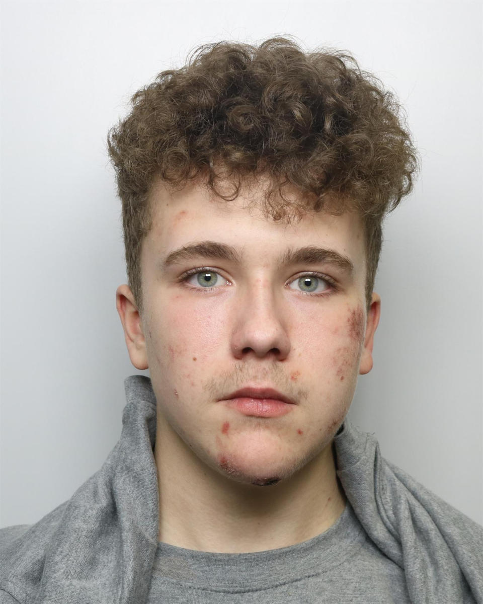 Luke Gaukroger, 16, was sentenced to life with a minimum jail term of 16 years and 17 days. (PA/West Yorkshire Police)