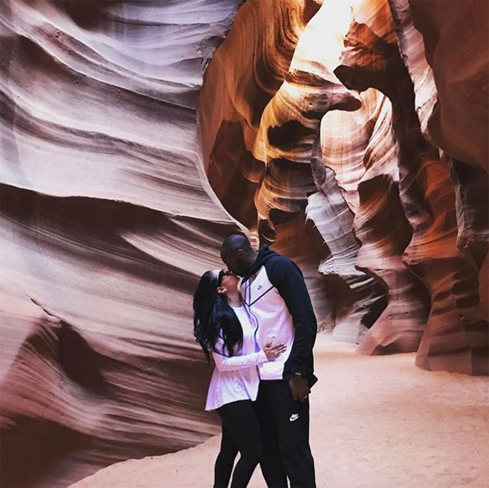 The sweethearts celebrated their 16th wedding anniversary in 2017 in Sedona, Arizona. 