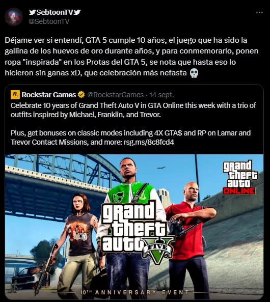 10 ANOS DE GTA V: Game & Prosa 