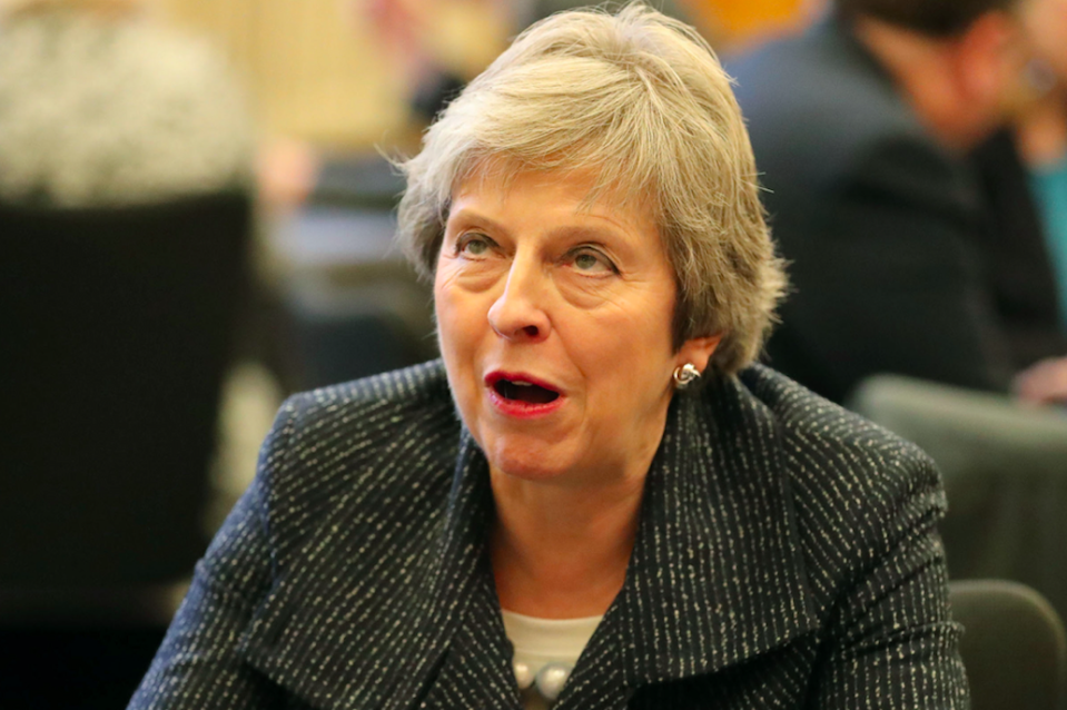 <em>The Prime Minister has refused to back down in the face of strong opposition to her Brexit deal (Getty)</em>