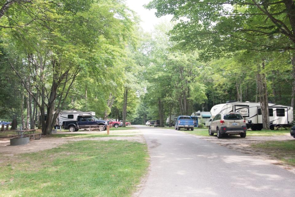 Tahquamenon Falls State Park in summer 2019.