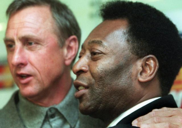 PELÉ, JOHAN CRUYFF