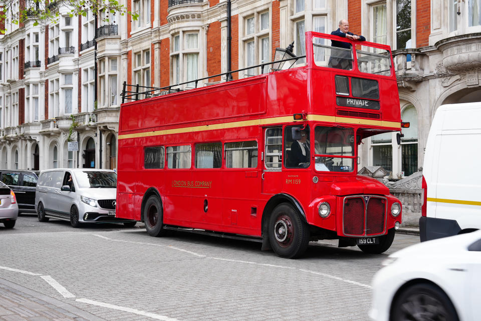 Red London open top bus taken with the Sony ZV-E1