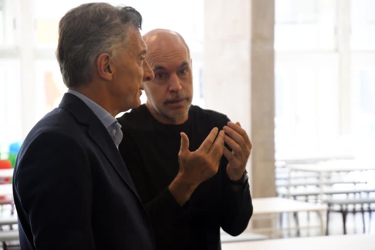 Macri y Rodríguez Larreta