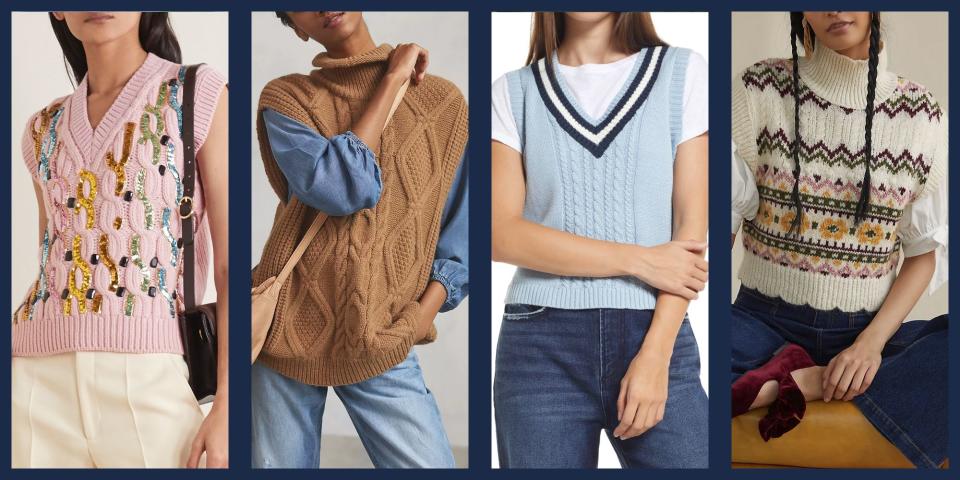 Sweater Vests Are The Cozy Fall Trend Your Closet Needs