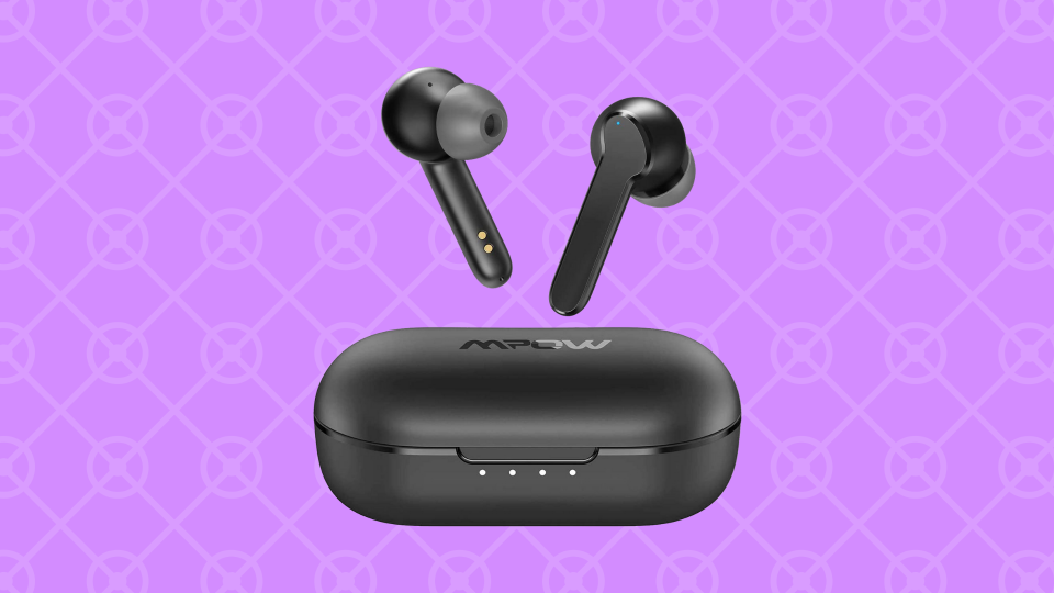 Save 62 percent on these Mpow MBits S True Bluetooth Earbuds. (Photo: Amazon)