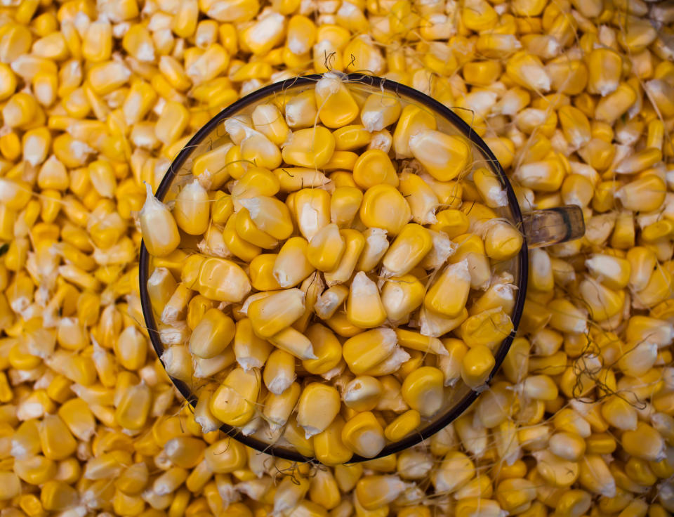 <p>Uncooked, cooked and frozen sweetcorn could all see a 25% increase in price with the new EU levy. (Getty) </p>
