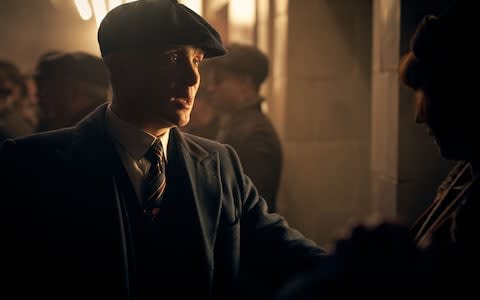 Cillian Murphy as Tommy Shelby - Credit: BBC