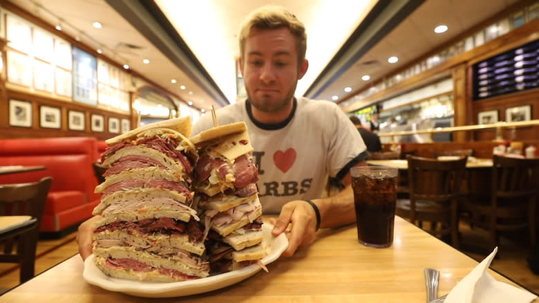 The Zellagabetsky towering with meat