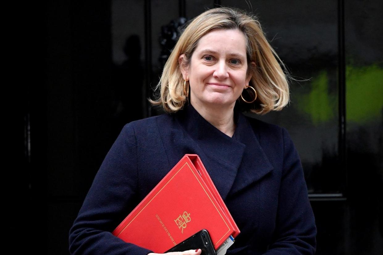 Taking a stand: Amber Rudd is the latest MP to favour a Norway-like arrangement: Reuters