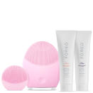 <p>For the ultimate in cleansing, this Forea holiday set has it's best-selling LUNA device and an ultra-portable version, alongside 2 cleansers. It's the same price as just one of the devices, so makes for a great value gift. <a rel="nofollow noopener" href="http://tidd.ly/aae4c33c" target="_blank" data-ylk="slk:Buy here;elm:context_link;itc:0;sec:content-canvas" class="link ">Buy here</a> </p>