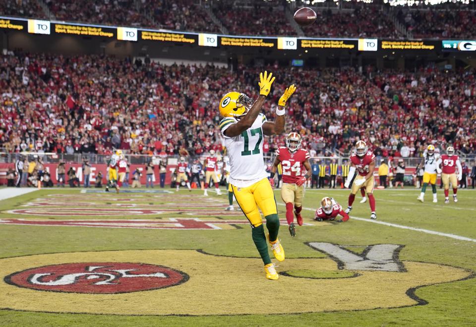 Davante Adams was the last Green Bay Packer to receive a franchise tag designation. He received the tag days before being traded to the Las Vegas Raiders in March 2022.