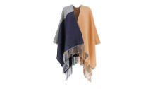 <p>Women’s colorblock two-way stole, $15, <a rel="nofollow noopener" href="https://www.uniqlo.com/us/en/women-colorblock-2-way-stole-400759.html?dwvar_400759_color=COL32" target="_blank" data-ylk="slk:uniqlo.com;elm:context_link;itc:0;sec:content-canvas" class="link ">uniqlo.com</a> </p>