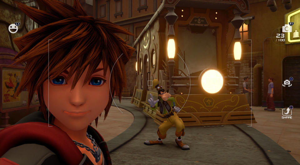 In Kingdom Hearts 3, Sora gets an iPhone.