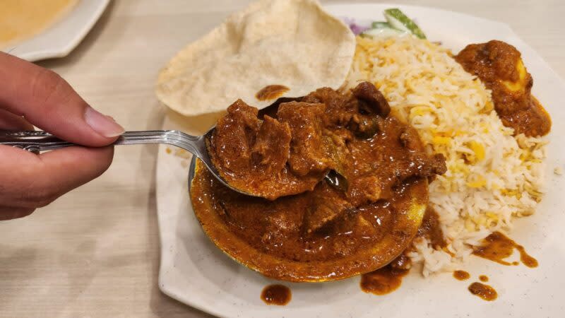 briyanihouse - close up of mutton gravy