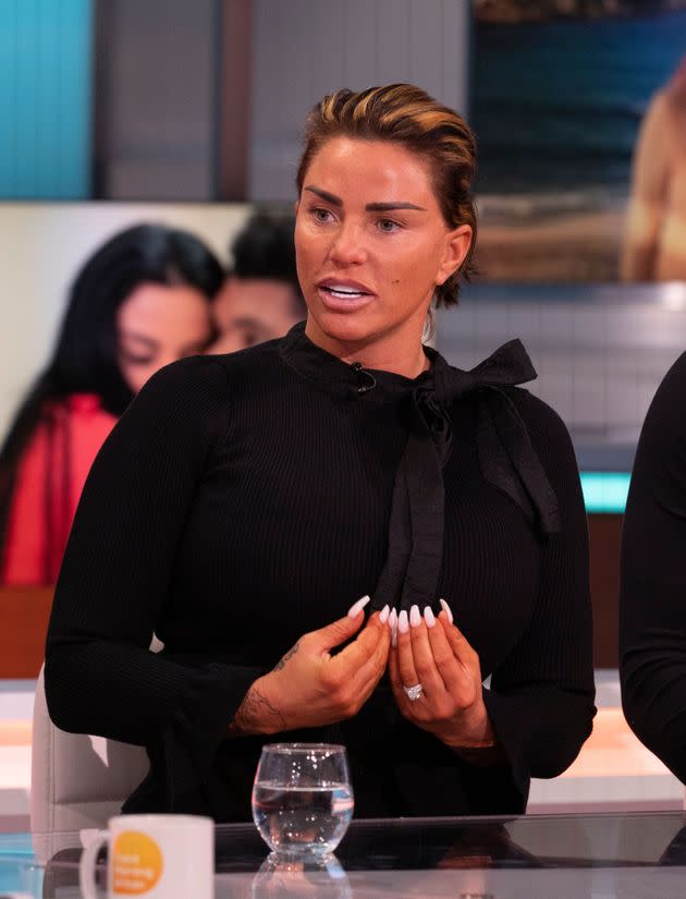 Katie Price, pictured back in May (Photo: Ken McKay/ITV/Shutterstock)