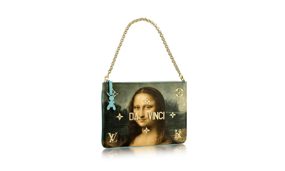 Louis Vuitton x Jeff Koons ‘Da Vinci’ Chain Bag