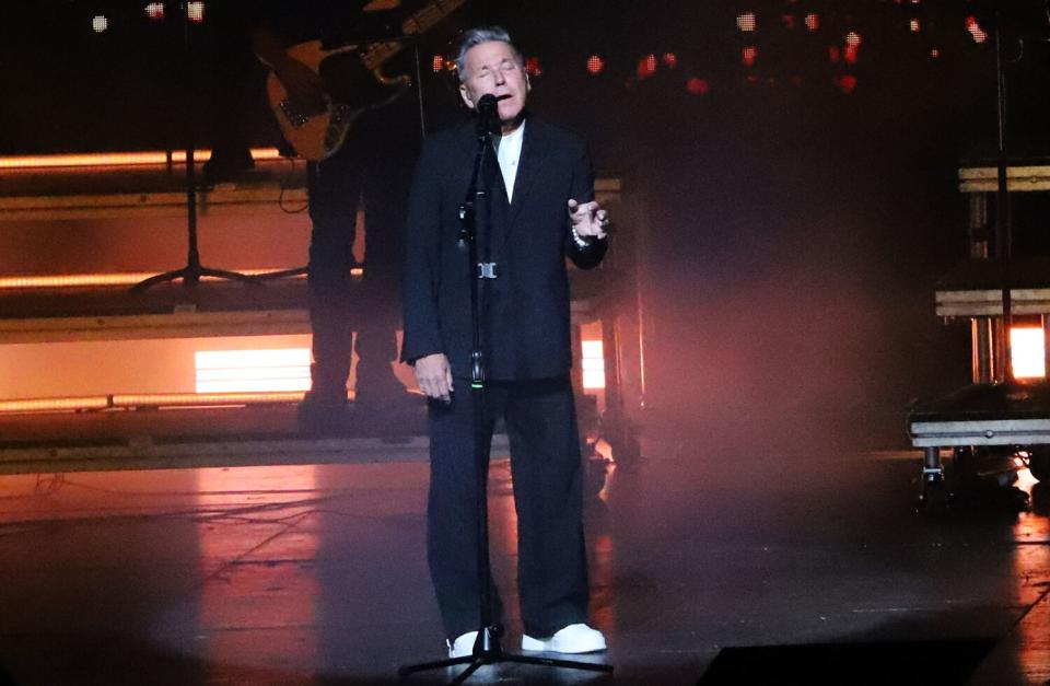 Ricardo Montaner en el Microsoft Theater de Los Ángeles.