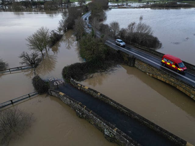 Flooding in Pulborough, West Sussex