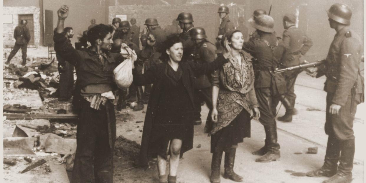 Nazi Germany SS Warsaw ghetto uprising