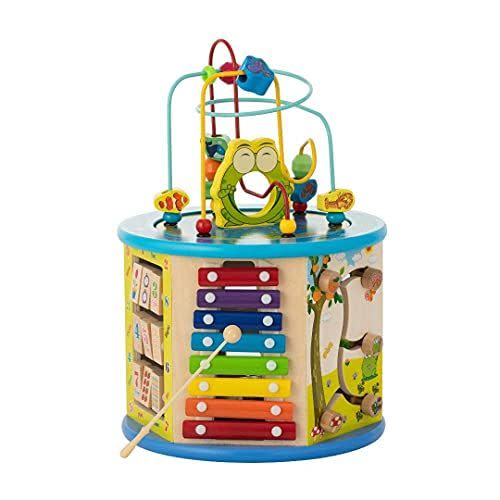 5) Kiddery Toys’ Activity Cube For Toddlers