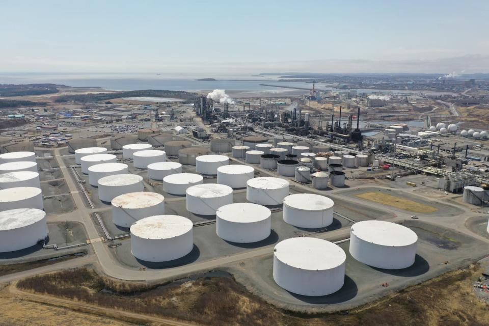 Irving Oil, New Brunswick's largest greenhouse gas emitter, says it will partner with TC Energy to work on "decarbonizing" its current assets.