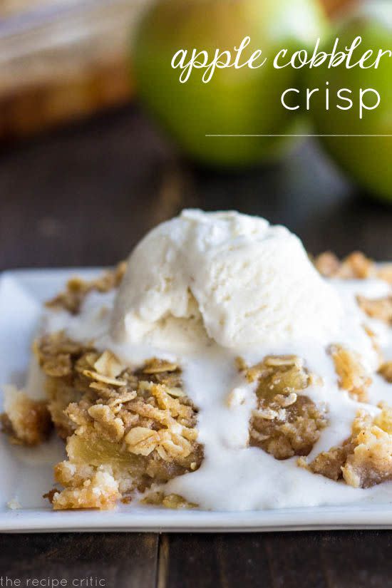 Apple Cobbler Crisp