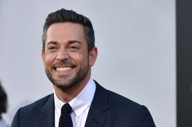 Zachary Levi attends the Los Angeles premiere of "Shazam!" in 2019. File Photo by Chris Chew/UPI
