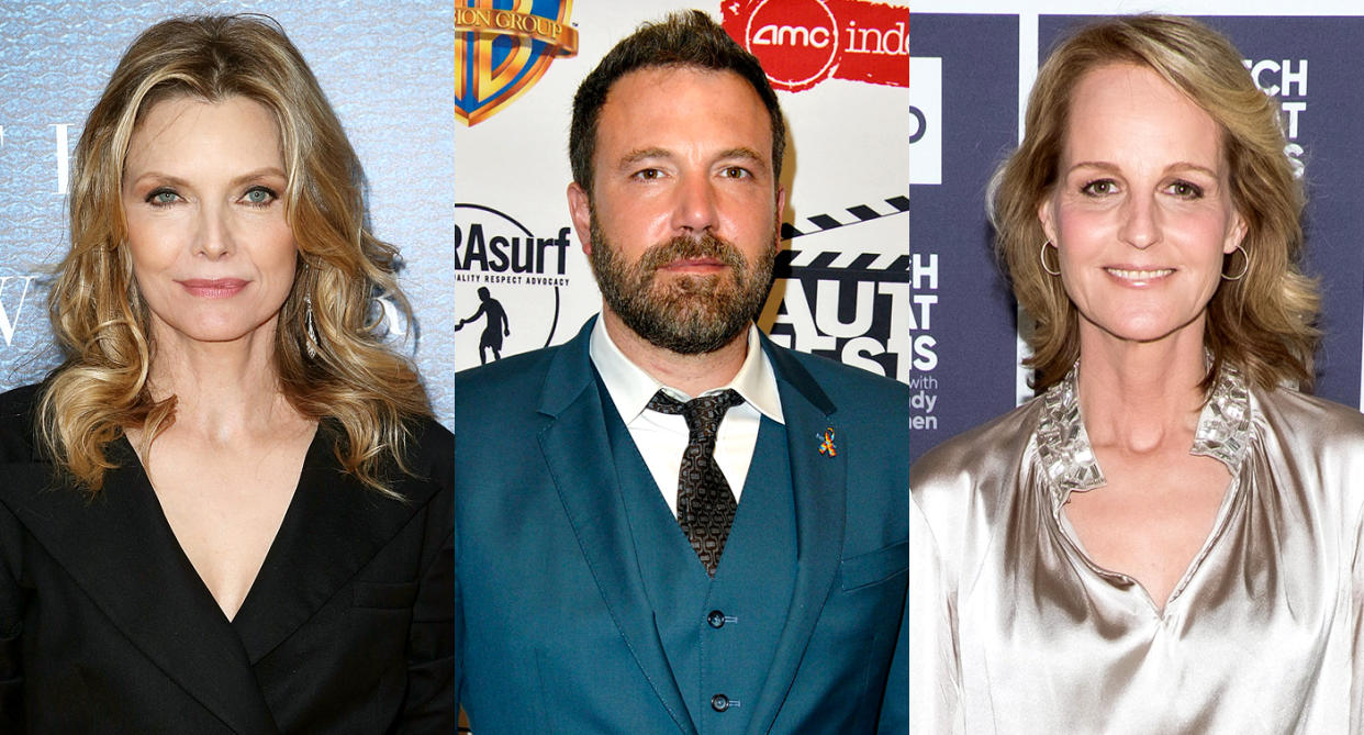 Michelle Pfeiffer, Ben Affleck, and Helen Hunt all taught us very special lessons. (Photo: Getty Images)