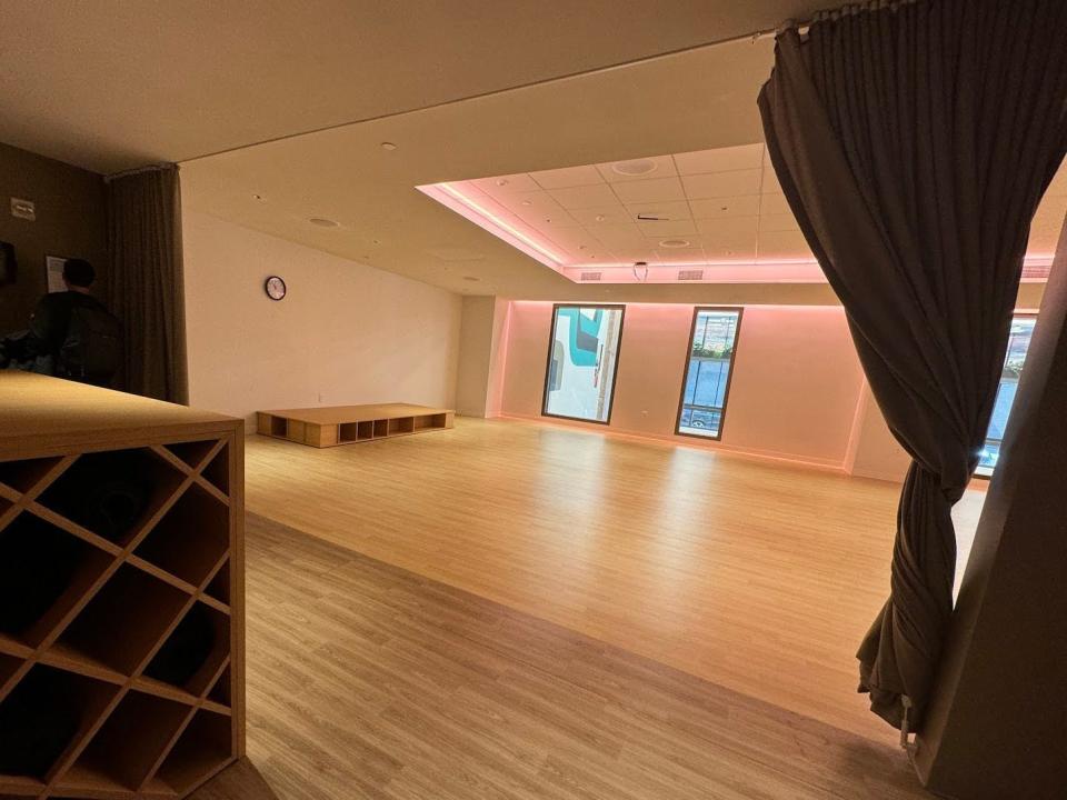 Googles privates Yogastudio - Copyright: Madeline Park
