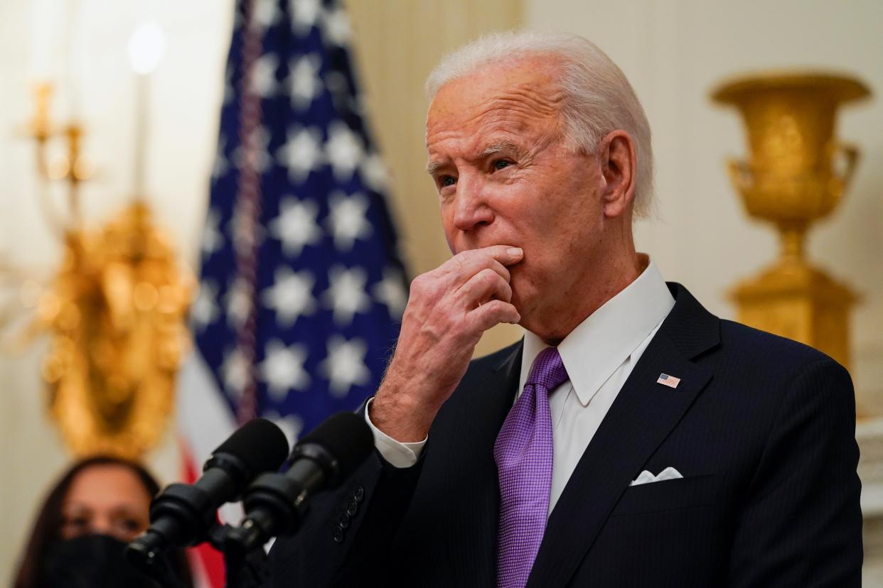 Biden (Copyright 2021 The Associated Press. All rights reserved.)