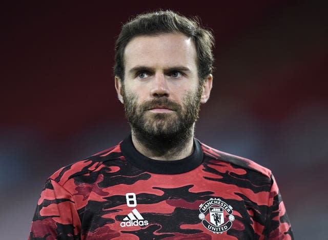 Juan Mata has only made 10 appearances in all competitions this season