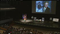 Briar Stewart reports from outside Jack Singer Hall in Calgary