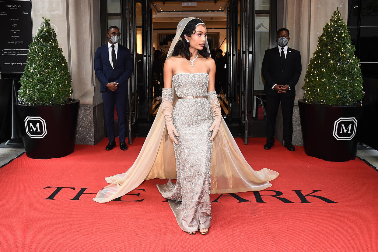 The Mark Hotel: Met Gala 2021 Departures (Ilya S. Savenok / Getty Images)