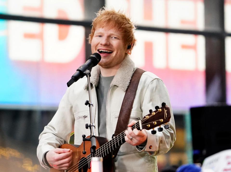 Ed Sheeran is making an appearance at the Platinum Jubilee (2021 Invision)