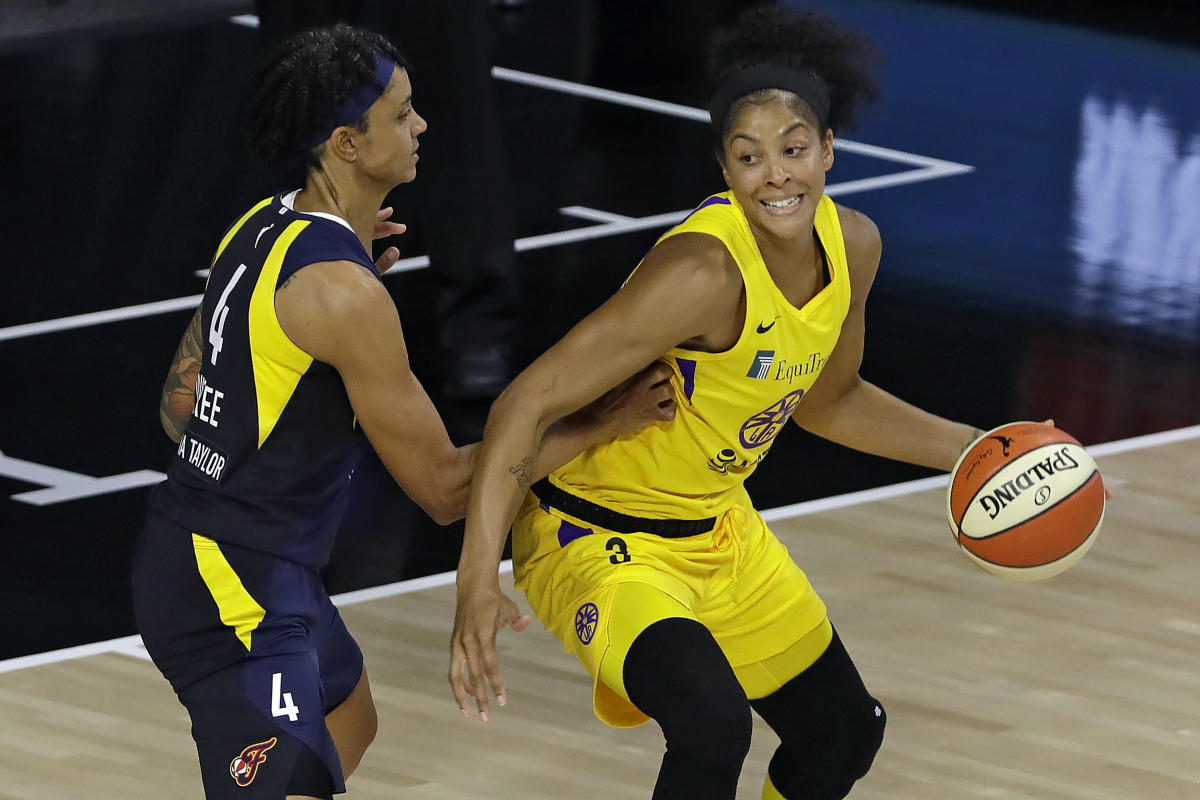 Meet the hardest-working player in either basketball bubble: Candace Parker