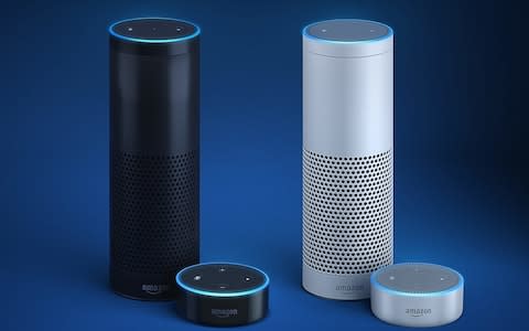 The speech patterns of tech devices like Amazon Alexa were found to have a positive impact on recruiters  - Credit: Amazon