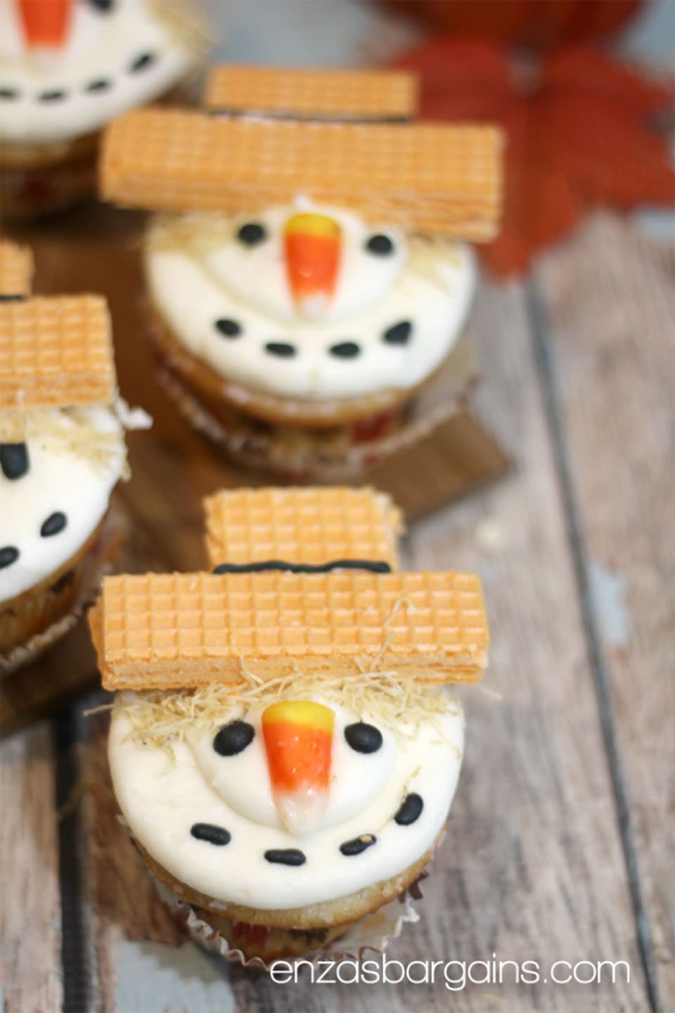 Scarecrow Cupcakes