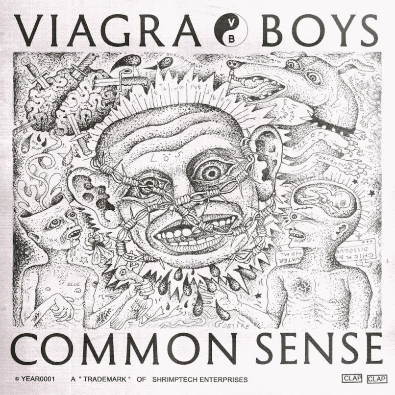 Common Sense by Viagra Boys EP cover artwork