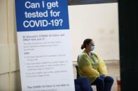 A pop-up clinic begins testing for the coronavirus disease (COVID-19) at Bondi Beach, Sydney