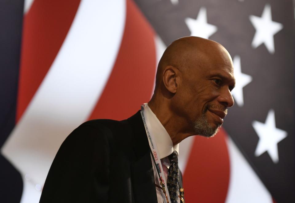 Kareem Abdul-Jabbar on the progress of racial equality, "It doesn’t all happen at once. It takes a lot of back and forth. But we can get there.”