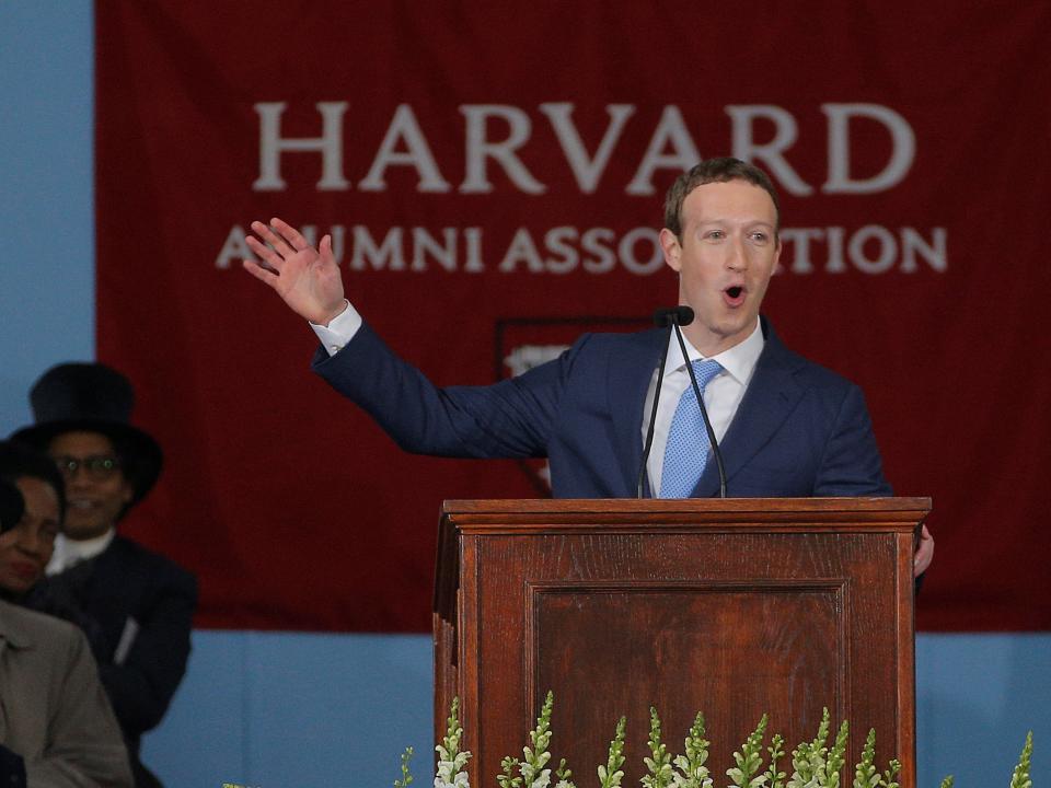 mark zuckerberg harvard