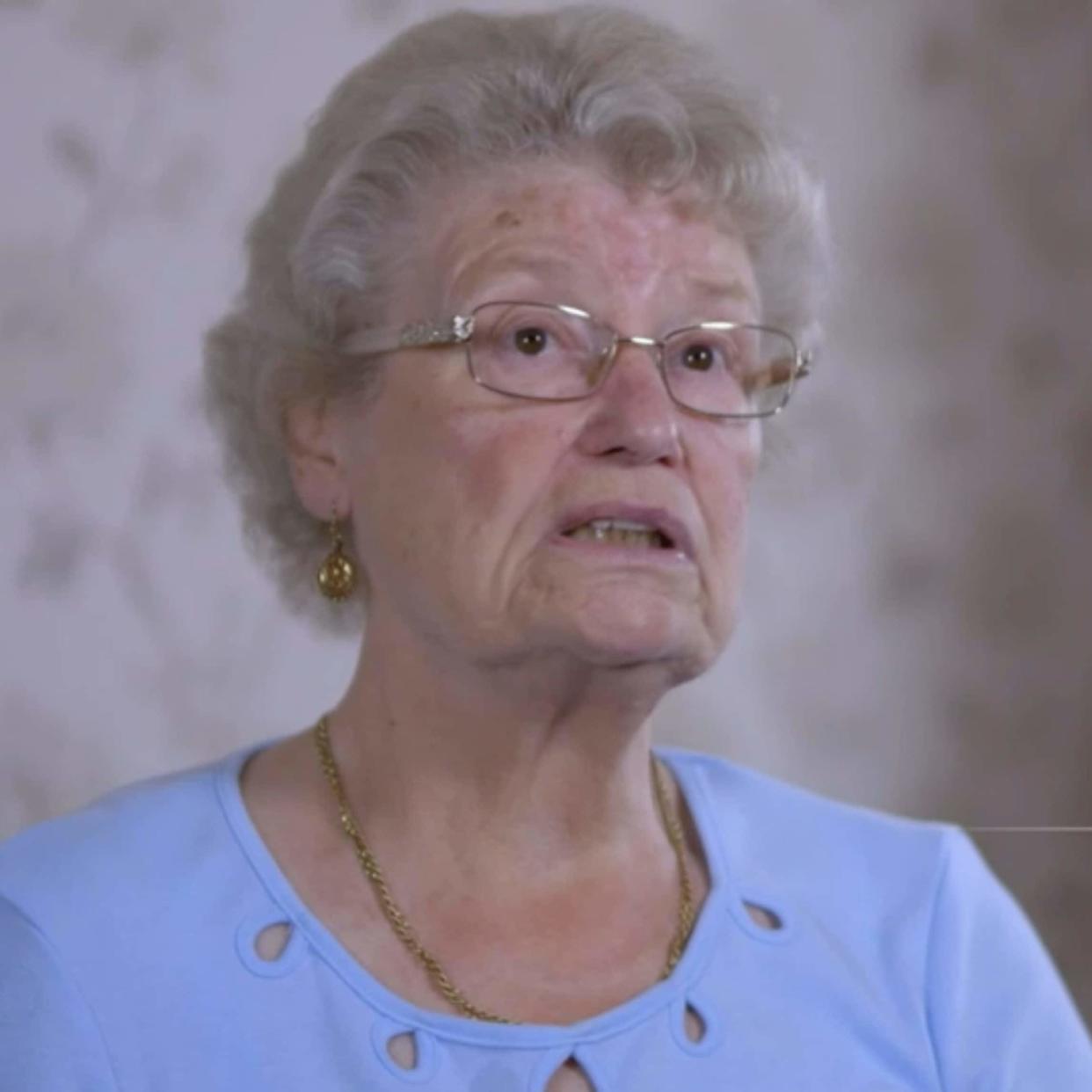 Doreen Jones has been a widow for the past 13 years - BBC 