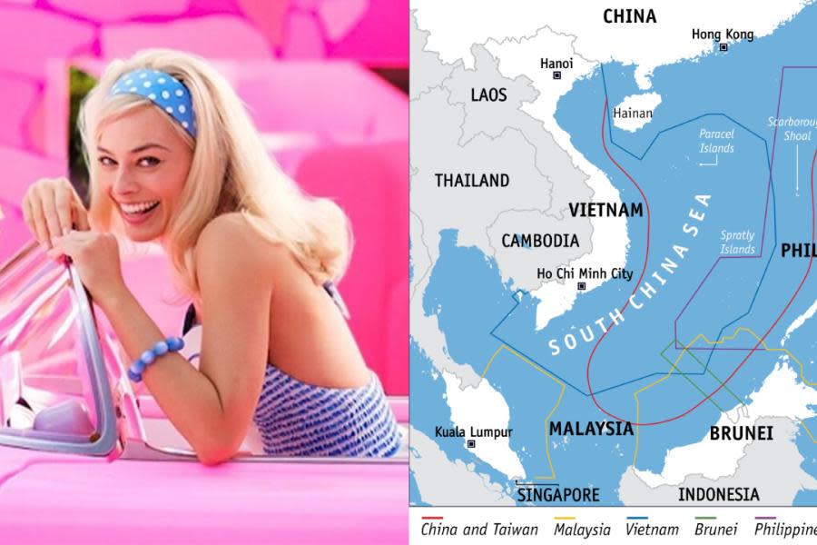 Barbie es cancelada en Vietnam por mostrar mapa del Mar de China Meridional 